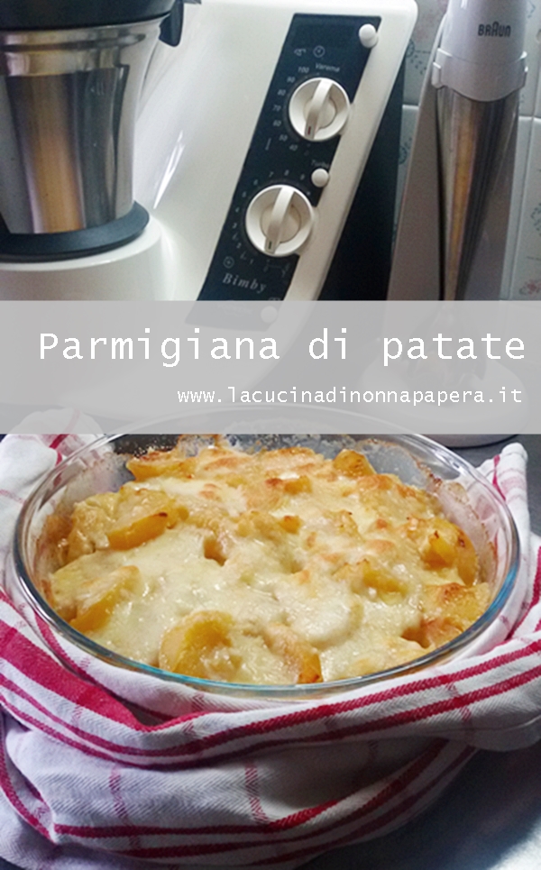 Parmigiana di patate al forno